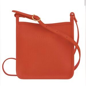 LONGCHAMP Le Foulonné Small Zip Leather Crossbody